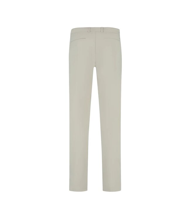 North.84 Heren Broek, Chino Model, Tec Stretch, Lichtbeige, Stone
