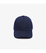 Lacoste Pet / Cap Twill Katoen, Logo aan Zijkant, Unisex, Donkerblauw