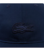 Lacoste Pet / Cap Keper Katoen, Front Logo, Ton sur Ton, Unisex, Donkerblauw