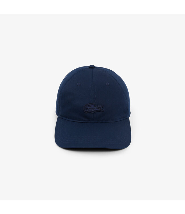 Lacoste Pet / Cap Keper Katoen, Front Logo, Ton sur Ton, Unisex, Donkerblauw