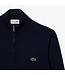 Lacoste Vest met Rits, Jersey Katoen, Regular Fit, Donkerblauw
