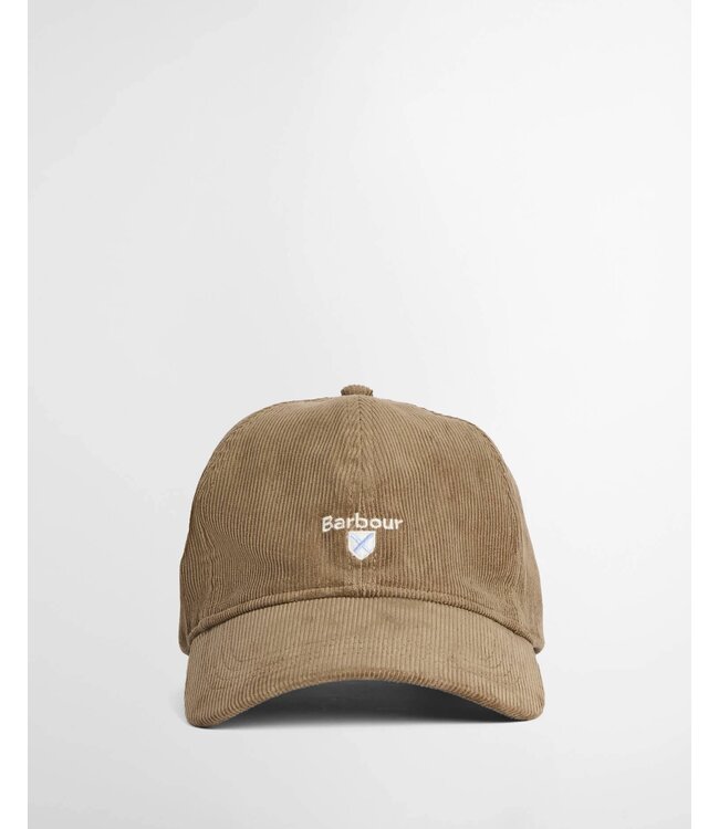 Barbour Sports Cap, Cord-Katoen, Model Bayfield, Beige