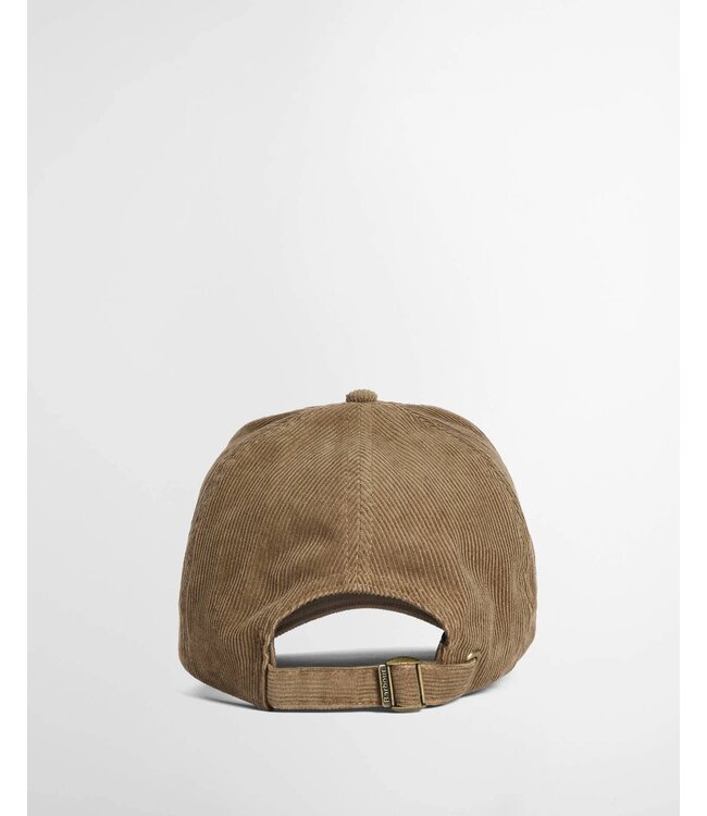 Barbour Sports Cap, Cord-Katoen, Model Bayfield, Beige