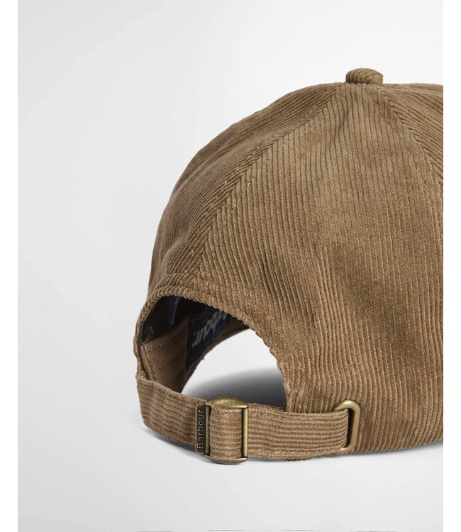 Barbour Sports Cap, Cord-Katoen, Model Bayfield, Beige
