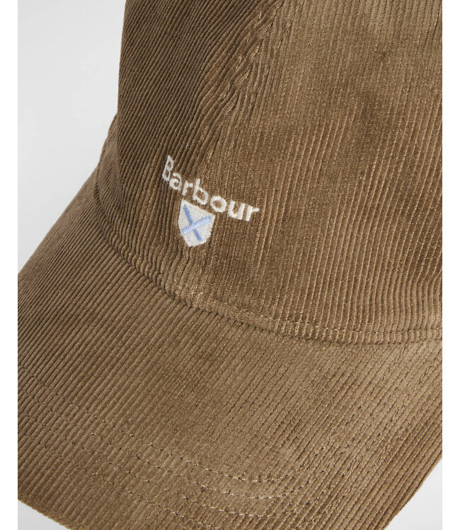 Barbour Sports Cap, Cord-Katoen, Model Bayfield, Beige