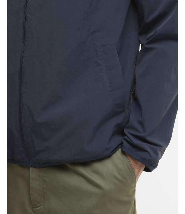 Barbour Jacket / Jas met Capuchon, Model, Kemble, Waterproof, Reversible, Classic Tartan / Navy