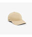 Lacoste Pet / Cap Twill Katoen, Logo aan Zijkant, Unisex, Lichtbeige