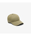 Lacoste Pet / Cap Twill Katoen, Logo aan Zijkant, Unisex, Khaki