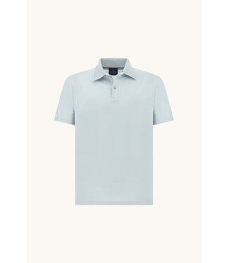 Paul & Shark Paul & Shark, Polo, Korte Mouw, Aqua Touch, Katoen, Lichtblauw