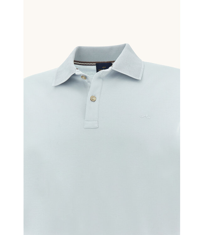 Paul & Shark Polo, Korte Mouw, Aqua Touch, Katoen, Lichtblauw