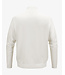 Paul & Shark Trui, Half-Zip, Merino Summer Wool, Roomwit met Beige Accenten