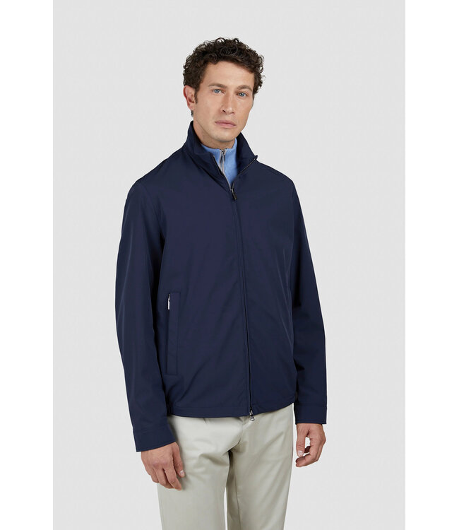 Paul & Shark Jas, Jack, Blouson Model, Donkerblauw, RE 4x4 Stretch, Typhoon 20000