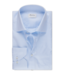 Stenstroms Overhemd, Two Fold Katoen, Stretch, Lange Mouw, Lichtblauw, Slimline