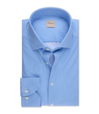 Stenstroms Stenstroms, Overhemd, Lange Mouw, Active Stretch-fabric Jersey, Lichtblauw Regal Streep, Slimline