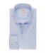 Stenstroms Overhemd, Lange Mouw, Stretchfabric Jersey, Wit, Lichtblauw, Gestreept, Slimline
