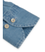 Stenstroms Casual Overhemd,  Stretch Denim, Lange Mouw, Lichtblauw, New Slimline