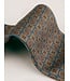 Stenstroms Das, Zijde, Blauw, Goudbruin Patroon