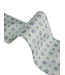 Stenstroms Das, Zijde, Beige, Blauw Patroon
