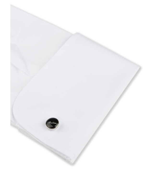 Stenstroms Smoking Overhemd met Blinde Sluiting, Wit, Slimline