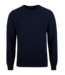 Stenstroms Trui, Ronde Hals, Katoen, Structuur Knit, Donkerblauw