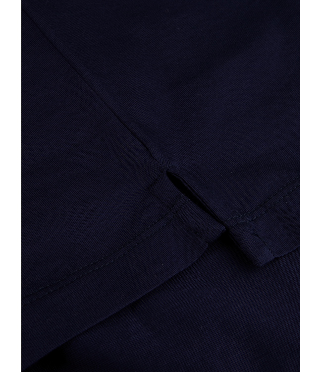 Stenstroms Polo, Korte Mouw, Gemerceriseerd Katoen, Donkerblauw