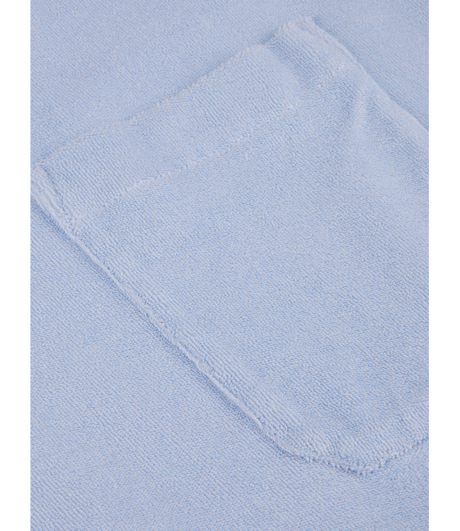 Stenstroms T-Shirt, Korte Mouw, Ronde Hals, Badstof, Lichtblauw