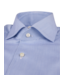 Stenstroms Overhemd, Schiller Kraag, Lange Mouw, Twill Katoen, Wit, Lichtblauw, Pinstripe, Regular Fit