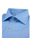 Stenstroms Overhemd, Poplin Katoen, Lange Mouw, Blauw, Regular Fit