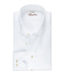 Stenstroms Overhemd, Poplin Katoen, Lange Mouw, Wit, Regular Fit