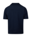 Stenstroms Polohemd, met Rever Kraag, Korte Mouw, Badstof, Donkerblauw