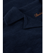 Stenstroms Polohemd, met Rever Kraag, Korte Mouw, Badstof, Donkerblauw