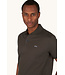 Paul & Shark Polo, Korte Mouw, Pique Katoen, Uni Taupe, Shark Logo