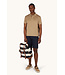 Paul & Shark Polo, Korte Mouw, Pique Katoen, Uni Beige, Shark Logo