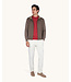 Paul & Shark Hybrid Vest met Rits, Wol, Zijde, Green Storm System® Loro Piana Fabric, Taupe