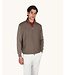 Paul & Shark Hybrid Vest met Rits, Wol, Zijde, Green Storm System® Loro Piana Fabric, Taupe