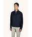 Paul & Shark Hybrid Vest met Rits, Wol, Zijde, Green Storm System® Loro Piana Fabric, Donkerblauw