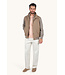 Paul & Shark Hybrid Jas / Vest met Rits, Typhoon® Platinum Jacket, Taupe