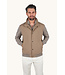 Paul & Shark Hybrid Jas / Vest met Rits, Typhoon® Platinum Jacket, Taupe