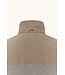 Paul & Shark Hybrid Jas / Vest met Rits, Typhoon® Platinum Jacket, Taupe
