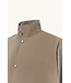 Paul & Shark Hybrid Jas / Vest met Rits, Typhoon® Platinum Jacket, Taupe