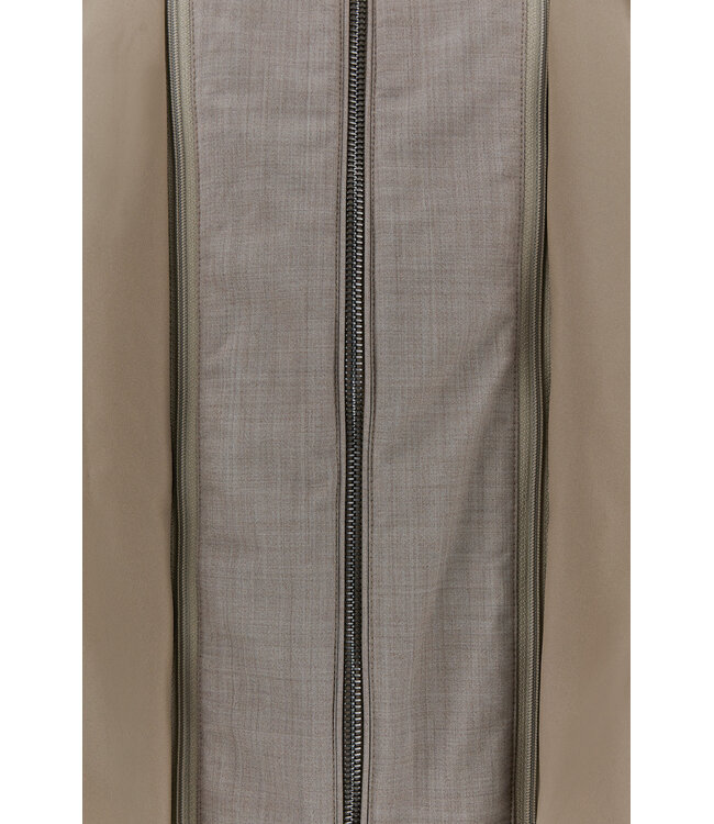 Paul & Shark Hybrid Jas / Vest met Rits, Typhoon® Platinum Jacket, Taupe