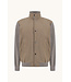 Paul & Shark Hybrid Jas / Vest met Rits, Typhoon® Platinum Jacket, Taupe