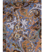 Stenstroms Overhemd, Linnen, Paisley Patroon, Blauw, Bruin, Lange Mouw, New Slimline