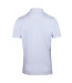 Stenstroms Polo, Korte Mouw, Katoen, Wit met Contrast Kraag