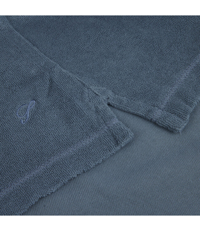 Stenstroms Polo, Korte Mouw, Badstof, RAF Blauw