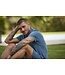 Stenstroms Polo, Korte Mouw, Badstof, RAF Blauw