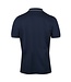Stenstroms Polo, Korte Mouw, Pique Katoen, Donkerblauw