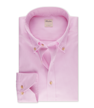 Stenstroms Stenstroms, Overhemd, Lange Mouw, Casual, Oxford, Katoen, BD Kraag, Roze, Slimline