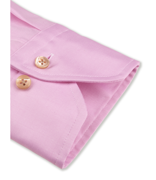 Stenstroms Overhemd, Lange Mouw, Casual, Oxford, Katoen, BD Kraag, Roze, Slimline