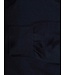 Paul & Shark Trui, Half-zip, Merino Summer Wool, Donkerblauw, Bruin Suede Accenten